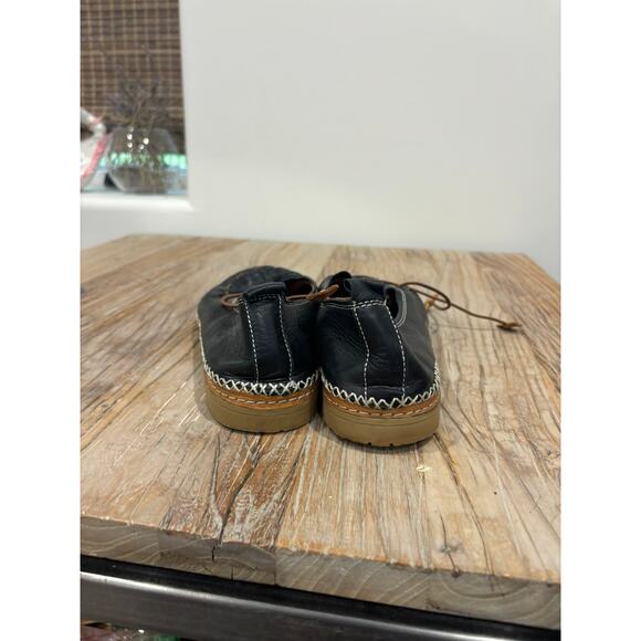 Spring Step Berna Leather Flats Black Size 42 - Picture 6 of 10